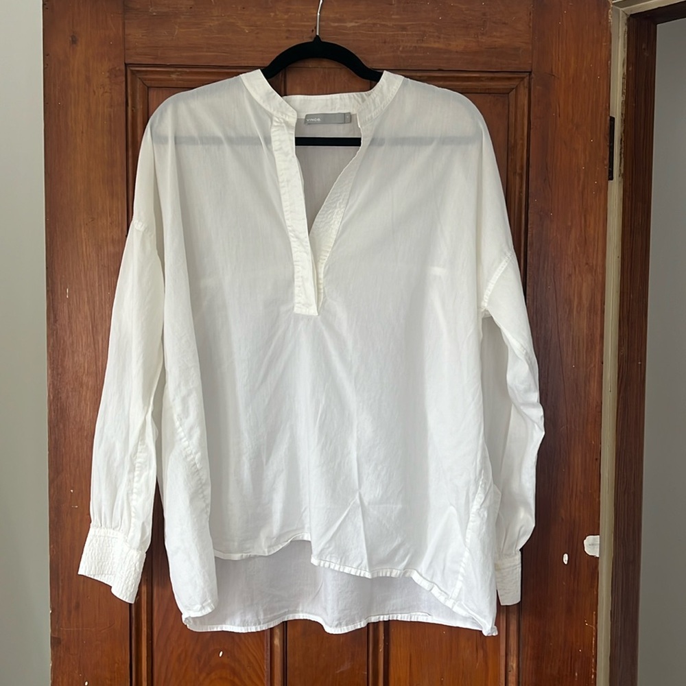 Vince lightweight cotton white shirt